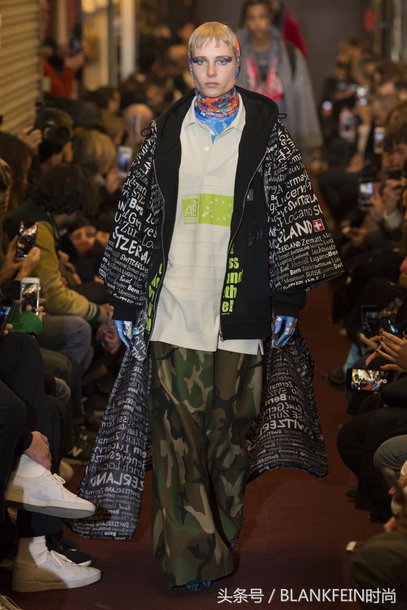 时装周eliesaab秀场,vetements男装发布会