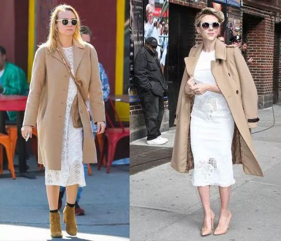 2018冬时尚大衣搭配,2019最时尚的穿搭大衣