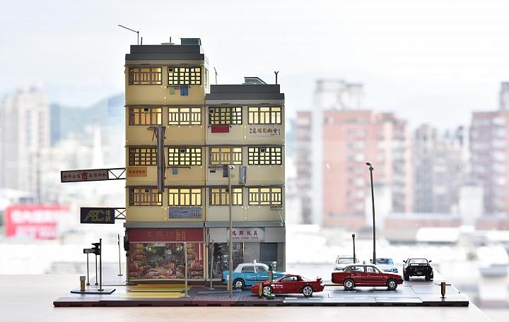 把香港带回家！TINY微影Bd7「香港传统公寓街景」模型开箱制作！