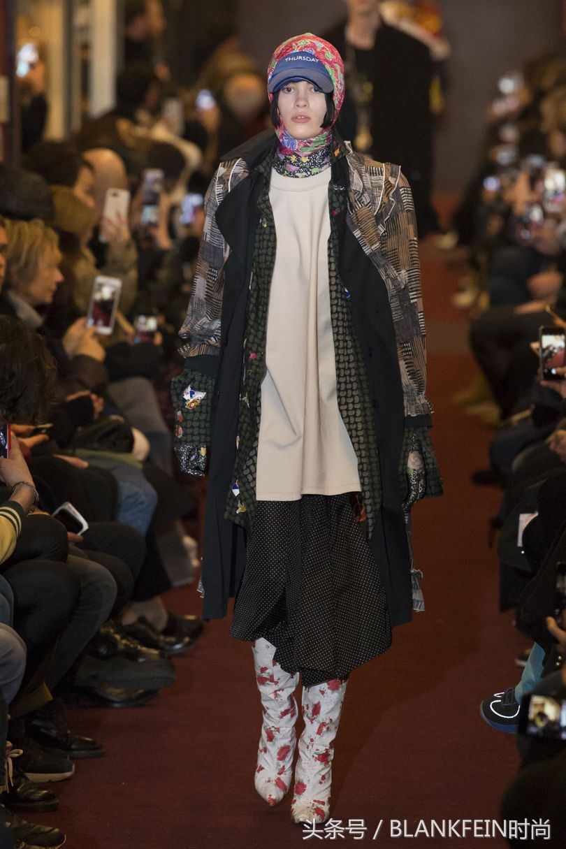 时装周eliesaab秀场,vetements男装发布会