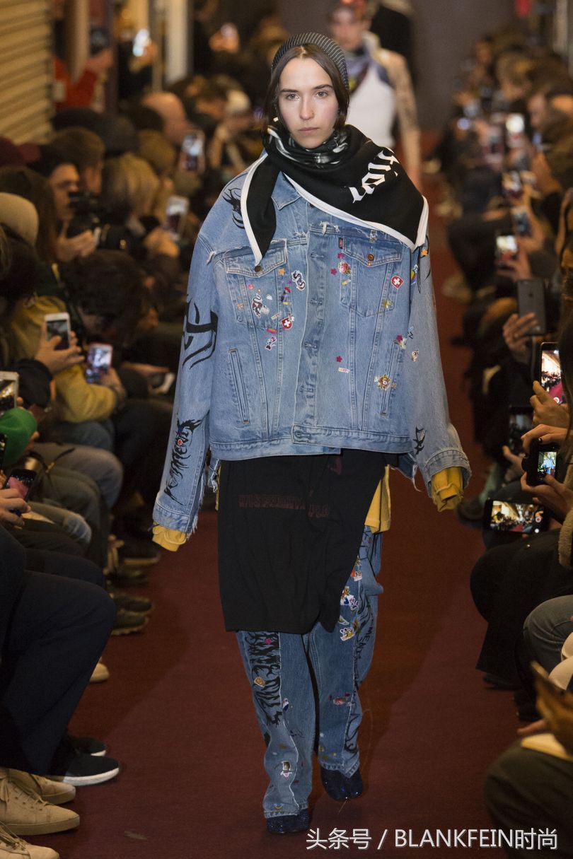 时装周eliesaab秀场,vetements男装发布会