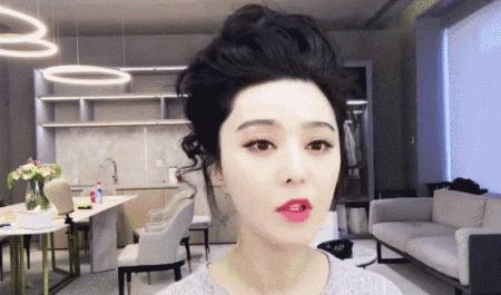 范冰冰涂的是什么口红色号,范冰冰无底妆只涂口红