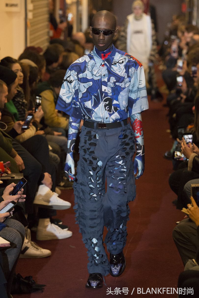 时装周eliesaab秀场,vetements男装发布会