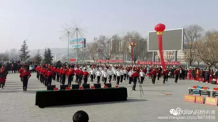 清华丹青诗赞二O一八年宁县广场舞大赛