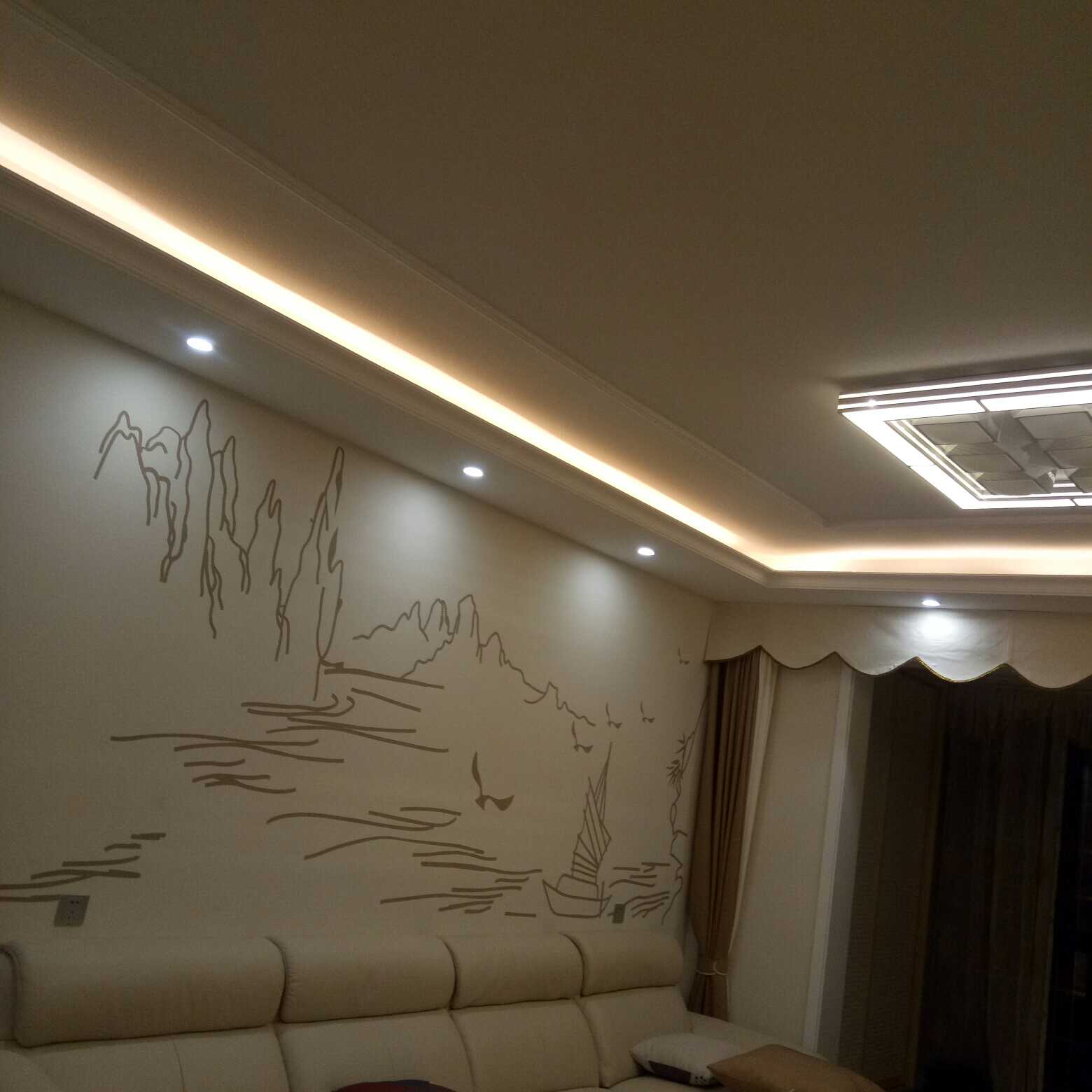 适合年轻人的背景墙设计图,简单大气年轻人背景墙效果图