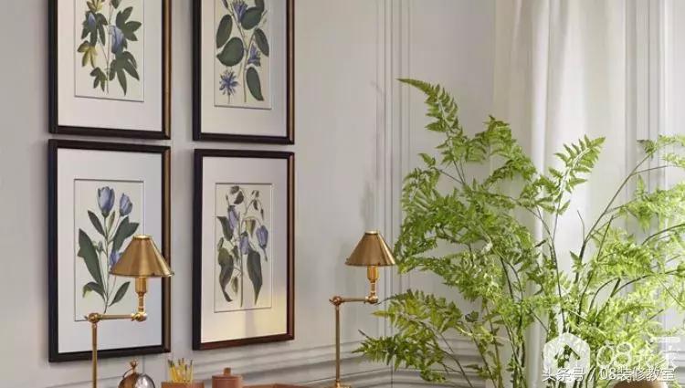 一直在纠结沙发背景墙要不要挂画,今年最流行挂画怎么选