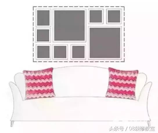一直在纠结沙发背景墙要不要挂画,今年最流行挂画怎么选