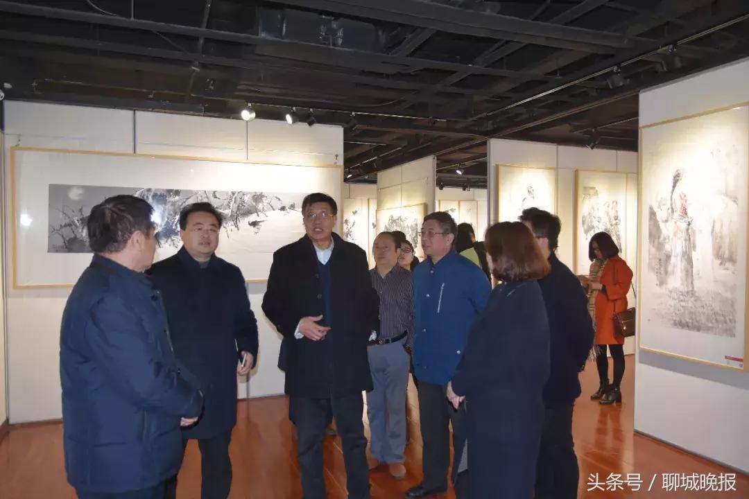 聊城丹青十八家展,山东聊城书画展