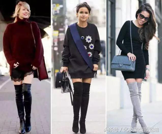 过膝长靴怎么穿搭才好看,过膝长靴怎么搭配更好看