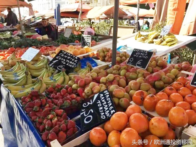 希腊的工资收入和物价,在希腊生活消费怎么样