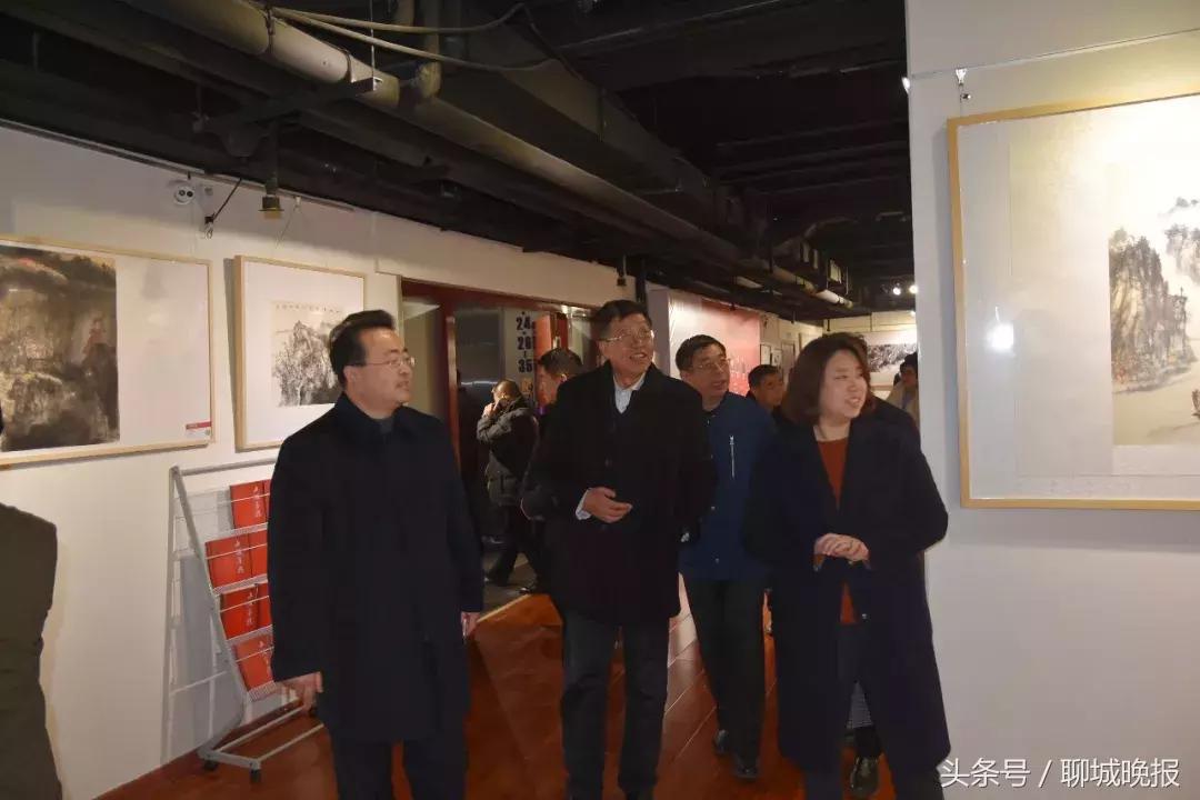 聊城丹青十八家展,山东聊城书画展