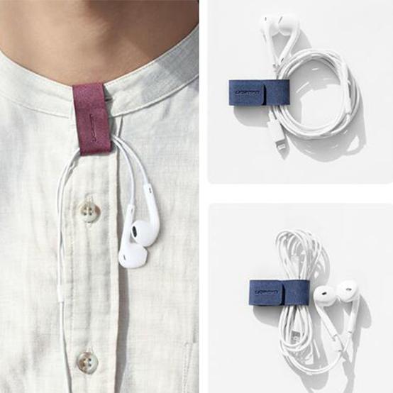 数据线耳机线太多怎么办,这样就再也不用担心耳机线打结啦