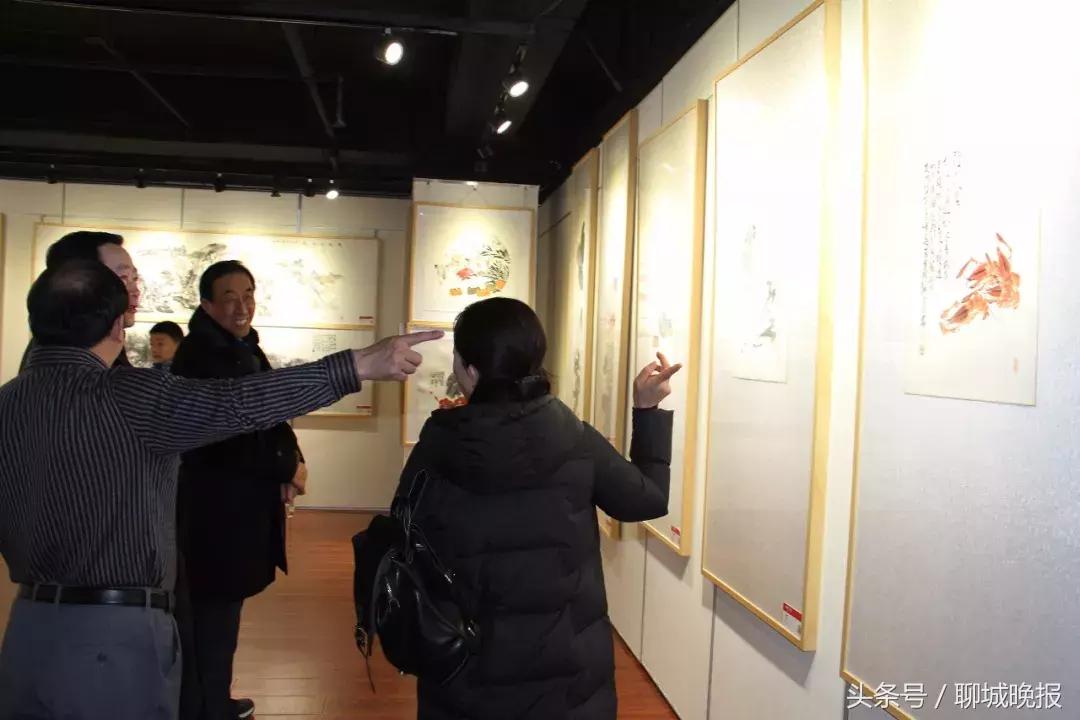 聊城丹青十八家展,山东聊城书画展