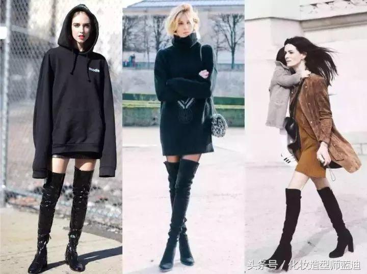 过膝长靴怎么穿搭才好看,过膝长靴怎么搭配更好看