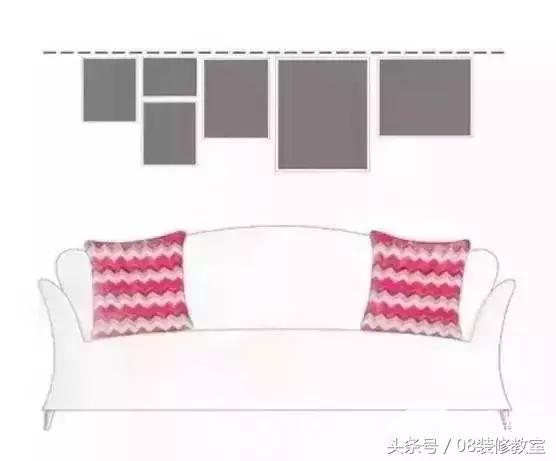 一直在纠结沙发背景墙要不要挂画,今年最流行挂画怎么选