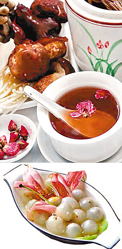 吃花是一件雅事,但哪些花能吃,怎么吃,倒还真有点学问