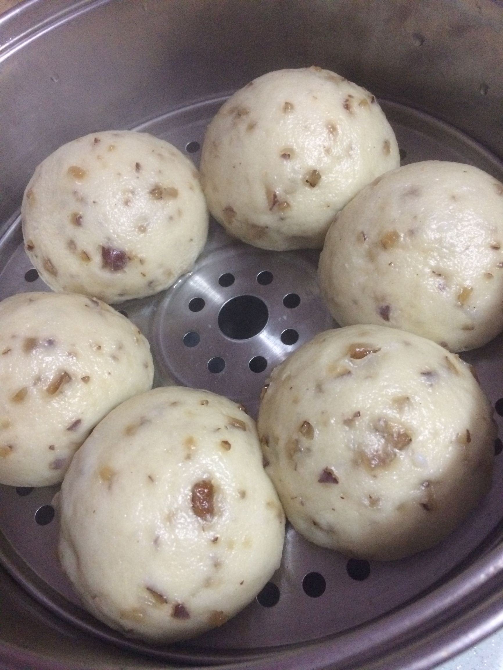 小米面红枣山药馒头最简单的做法,山药红枣馅馒头