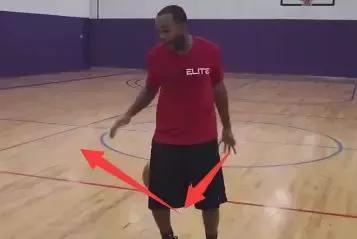 背后变向动作图解,背后变向高级版