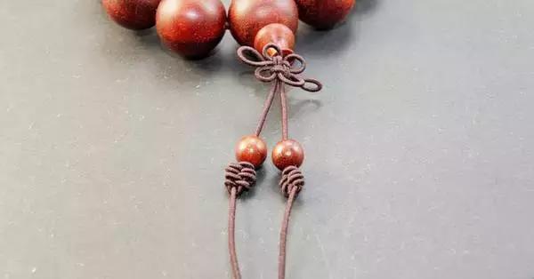 佛珠吉祥结的编法教程,手串绳吉祥结打法