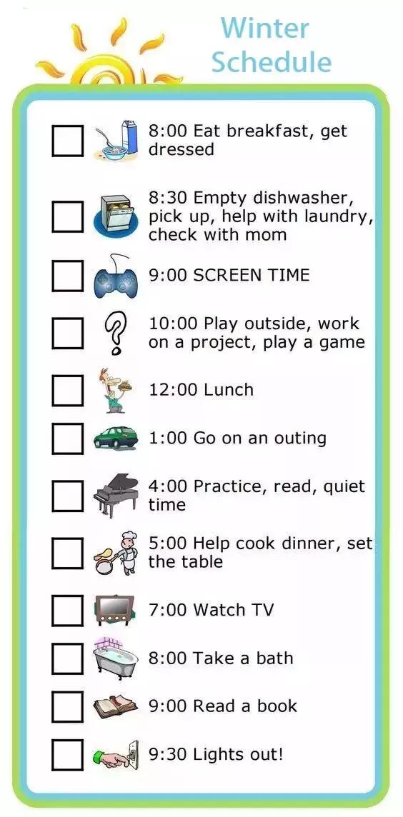 寒假期间孩子们都是怎么过的,国外小学生怎么过寒假