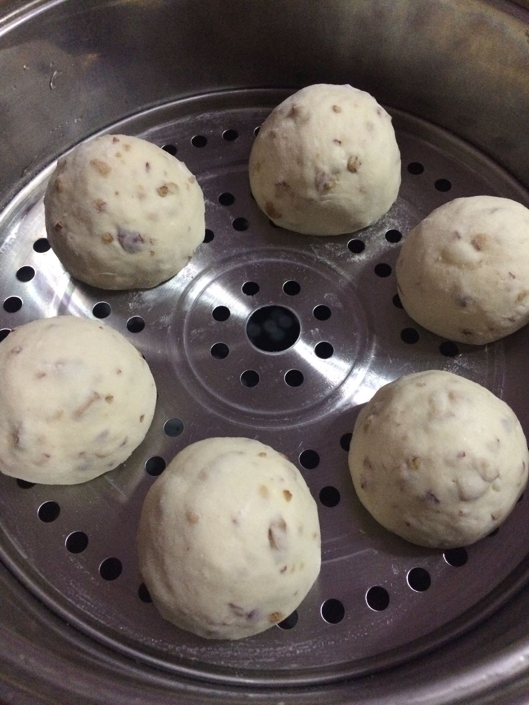 小米面红枣山药馒头最简单的做法,山药红枣馅馒头