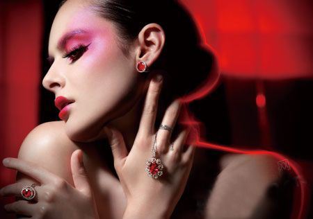 彩钻配什么颜色衣服,七彩钻宝石搭配衣服