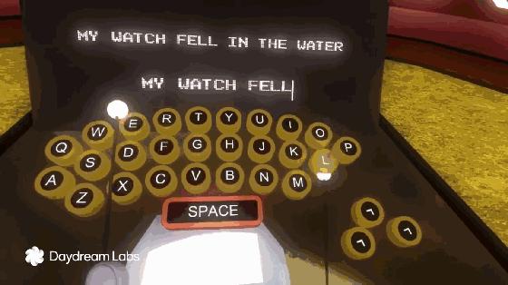 VR文本输入，想说爱你不容易