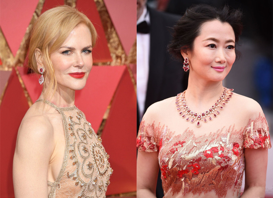 彩钻配什么颜色衣服,七彩钻宝石搭配衣服