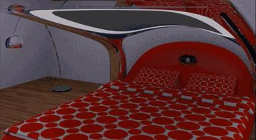 如果我有钱,我一定会把它们都给睡到天荒地老!