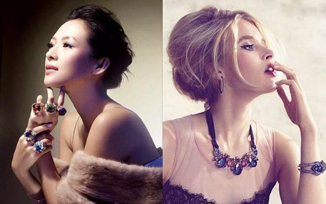 彩钻配什么颜色衣服,七彩钻宝石搭配衣服