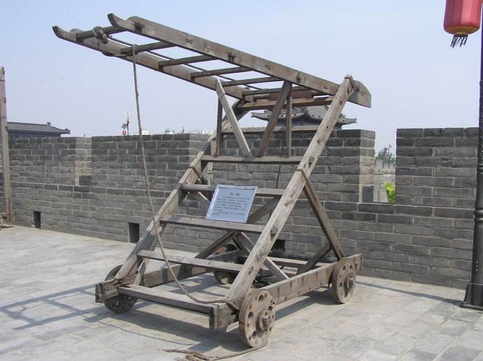 古代攻城为什么不撤梯子,古代如何用云梯攻城