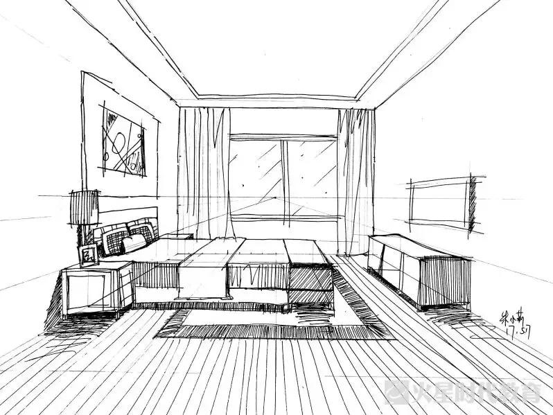 室内手绘如何快速练习,室内手绘入门教程空间感