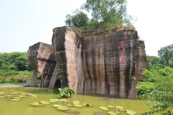 金寨莲花山八景,广州莲花山风景