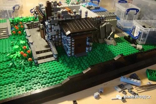 教程手把手教你如何用乐高搭建中古场景5之水车屋