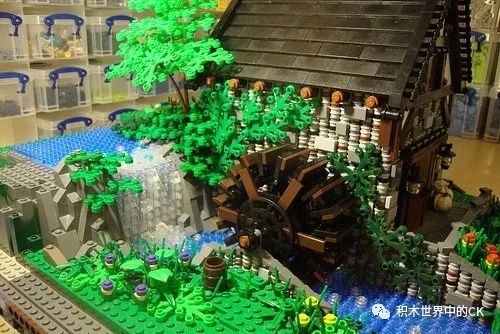 教程手把手教你如何用乐高搭建中古场景5之水车屋