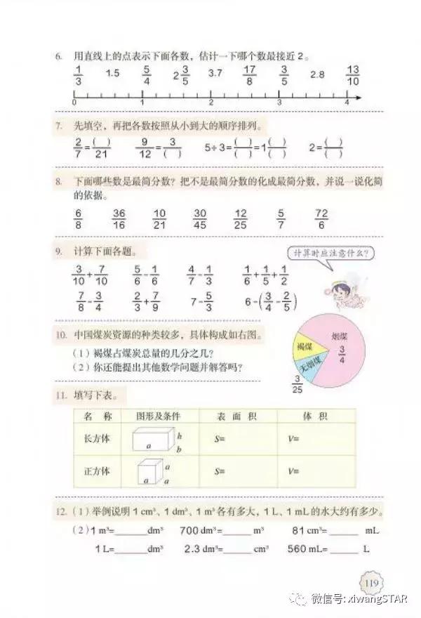 五年级下册数学人教版预习,寒假预习的资料
