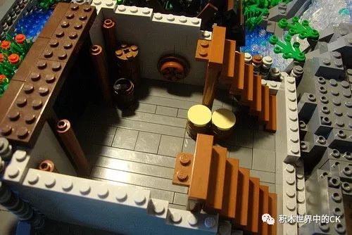 教程手把手教你如何用乐高搭建中古场景5之水车屋