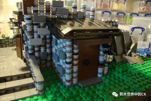 教程手把手教你如何用乐高搭建中古场景5之水车屋