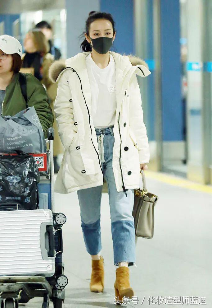 羽绒服穿起来臃肿你裤子选对了吗,羽绒服穿着没气质