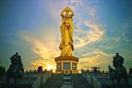 金寨莲花山八景,广州莲花山风景