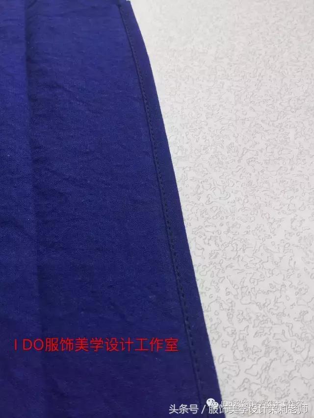 零基础学做衣服—包边工艺图文讲解IDO原创