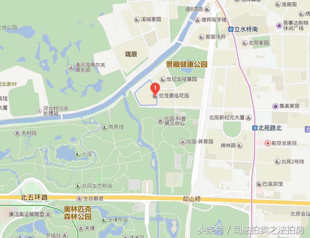 司法拍卖198平米复式楼,世茂奥临花园法拍房