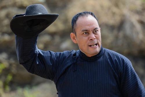 吕布扮演者与李幼斌,李幼斌演吕布