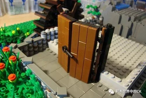 教程手把手教你如何用乐高搭建中古场景5之水车屋