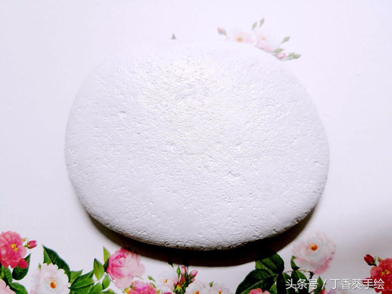 石头画旺财狗,石头画招财图片大全