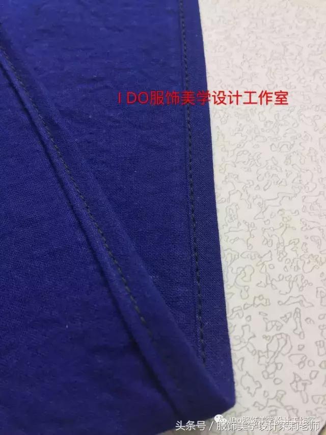 零基础学做衣服—包边工艺图文讲解IDO原创