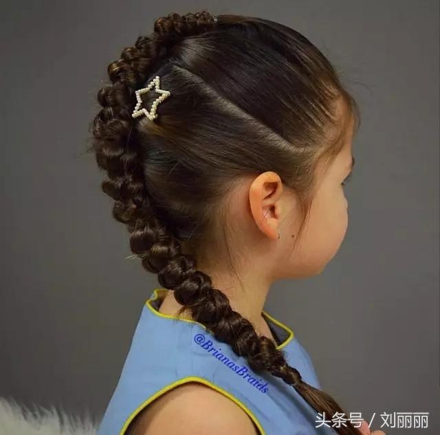 最简单最实用的儿童编发,儿童最适合的编发有哪些