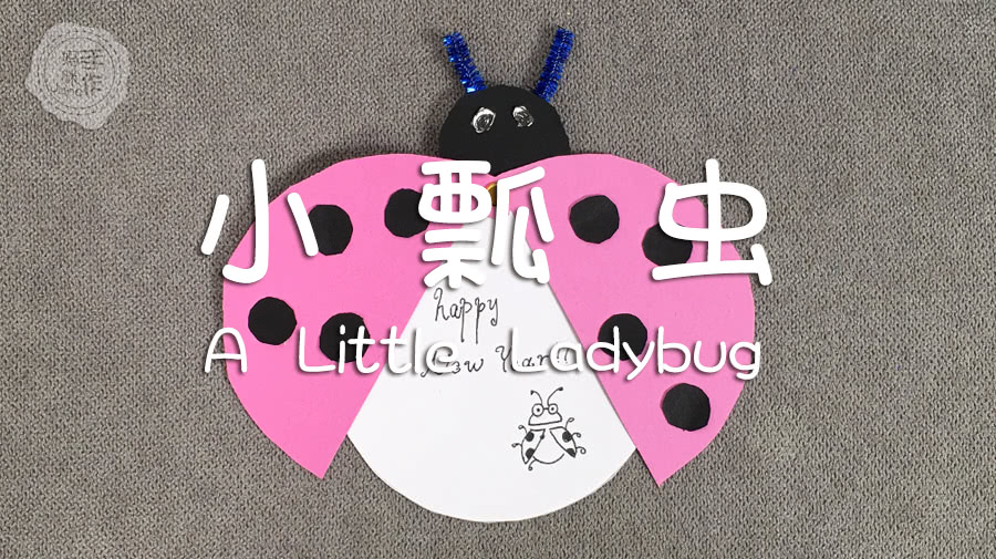 做一张昆虫备忘录卡片三年级,给小朋友做一副超级好玩的贺卡