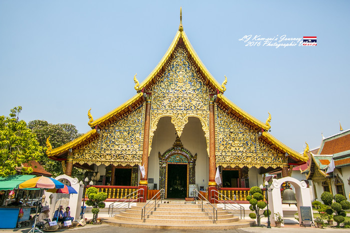 泰国清迈县旅行者,清迈佛寺之城等你采撷的泰北玫瑰