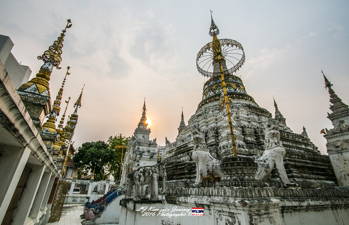 泰国清迈县旅行者,清迈佛寺之城等你采撷的泰北玫瑰